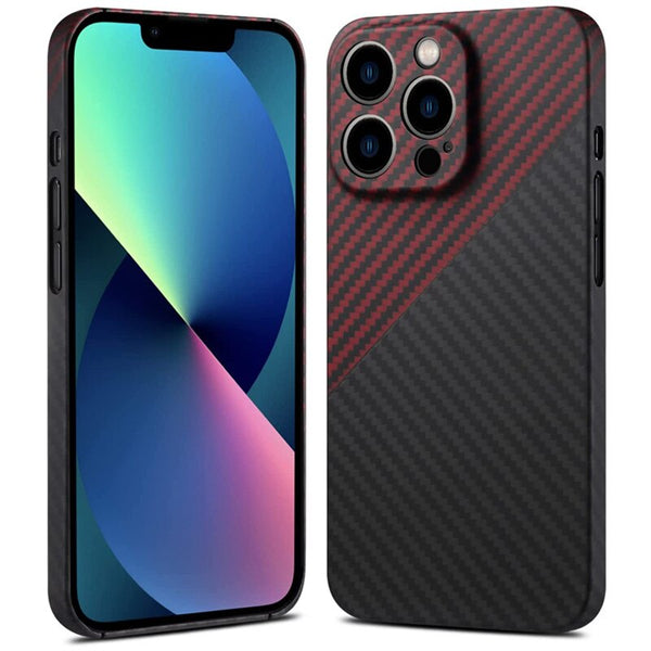 Luxury Carbon Fiber Texture Case for IPhone 11 12 13 14 Pro Max 14 Plus Case Cover
