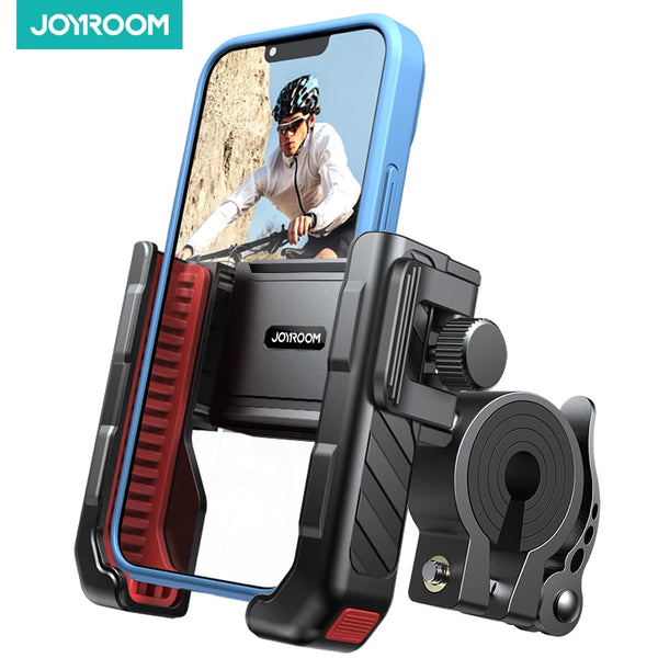 2024 Bike Phone Holder Universal One-hand Operation Bicycle Motorcycle Phone Holder For 4.7-7" Mobile Phone Shockproof